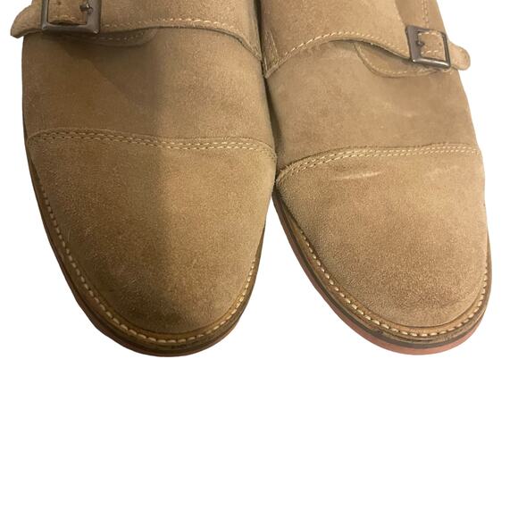 1901 Tan Suede Oxfords main image 4